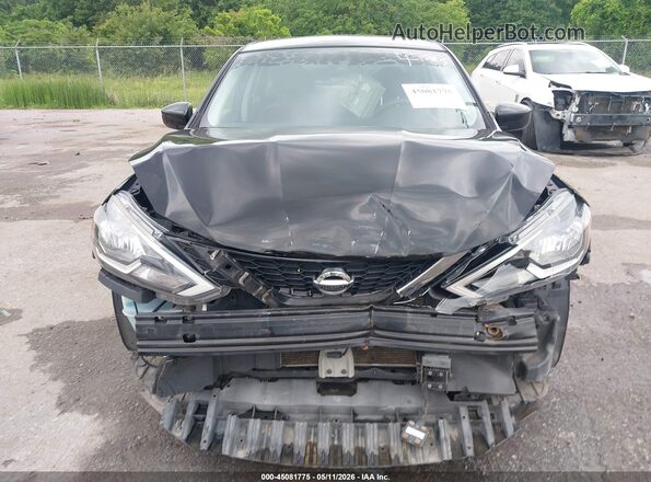 3N1AB7AP8KY218802 2019 NISSAN SENTRA Black Rear interior view