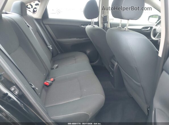3N1AB7AP8KY218802 2019 NISSAN SENTRA Black VIN sticker view