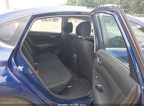 3N1AB7AP8KY328779 2019 NISSAN SENTRA Blue Вид наклейки з VIN-кодом
