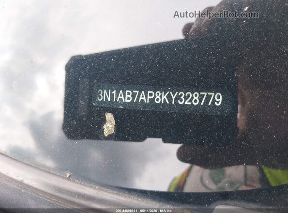 3N1AB7AP8KY328779 2019 NISSAN SENTRA Blue 