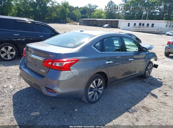 3N1AB7AP8KY329284 2019 NISSAN SENTRA Gray Հետևի աջ