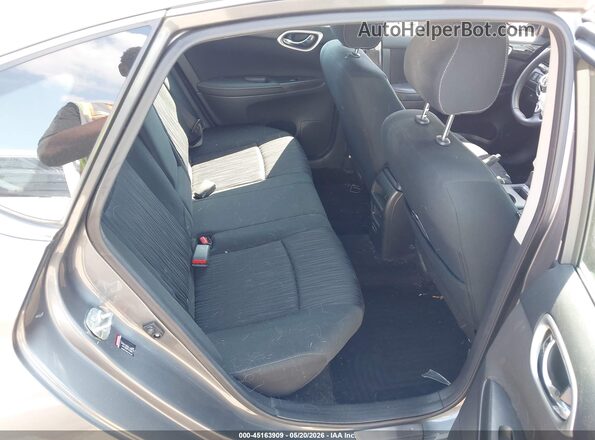 3N1AB7AP8KY329284 2019 NISSAN SENTRA Gray VIN կոդի պիտակի տեսք