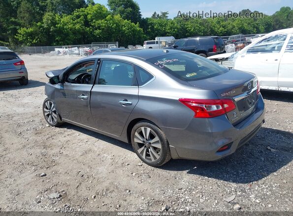 3N1AB7AP8KY329284 2019 NISSAN SENTRA Gray Հետևի ձախ