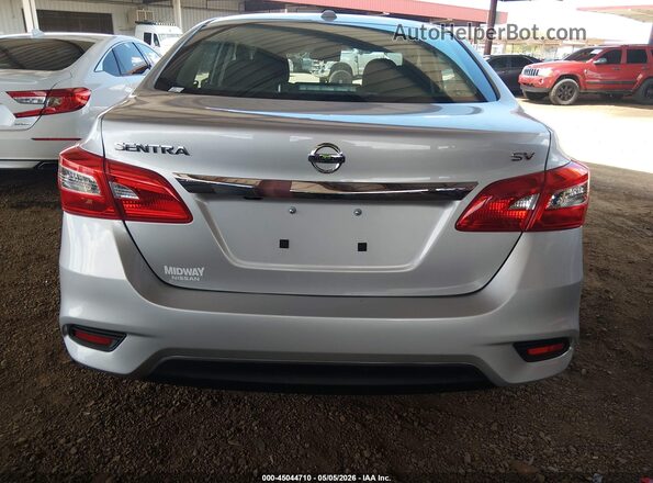 3N1AB7AP8KY349132 2019 NISSAN SENTRA Silver 