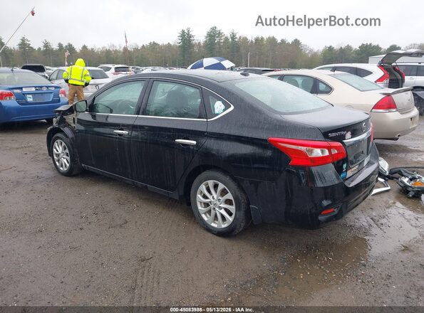 3N1AB7AP8KY405361 2019 NISSAN SENTRA Black Rear left