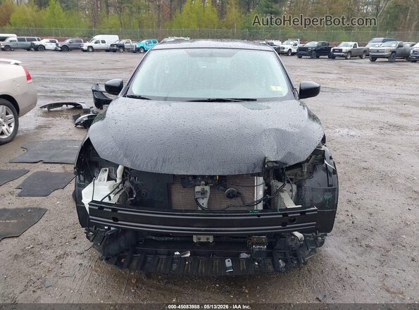 3N1AB7AP8KY405361 2019 NISSAN SENTRA Black Front view