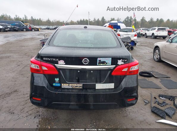 3N1AB7AP8KY405361 2019 NISSAN SENTRA Black 