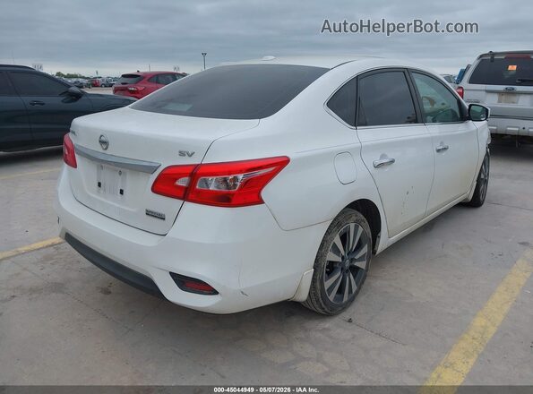 3N1AB7AP8KY433600 2019 NISSAN SENTRA White უკანა მარჯვენა