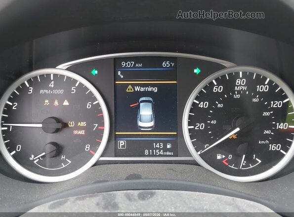 3N1AB7AP8KY433600 2019 NISSAN SENTRA White უკანა სავარძლების ხედი