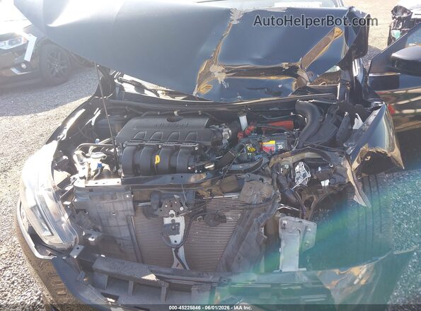 3N1AB7AP9GL676577 2016 NISSAN SENTRA Black Հետևի տեսք