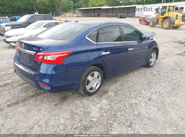 3N1AB7AP9GY219898 2016 NISSAN SENTRA Blue Rear right