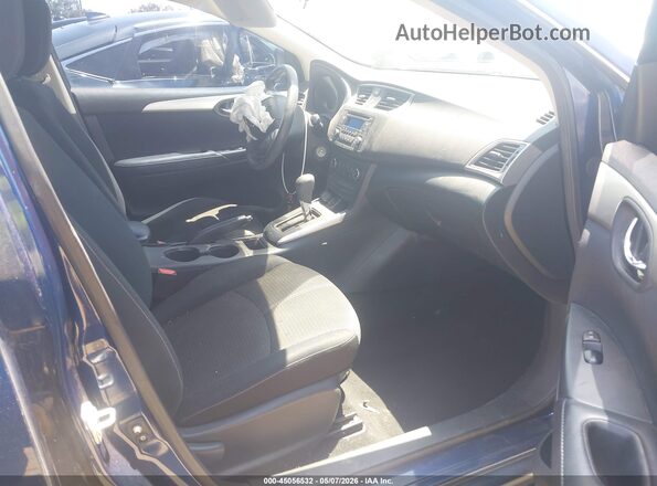 3N1AB7AP9GY245434 2016 NISSAN SENTRA Blue Widok wnętrza z przodu
