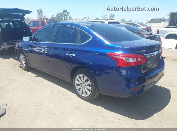 3N1AB7AP9GY245434 2016 NISSAN SENTRA Blue Tył lewy