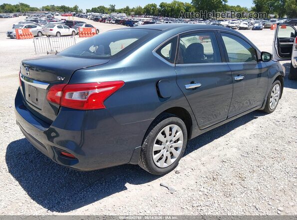 3N1AB7AP9GY308712 2016 NISSAN SENTRA Серый Задняя правая четверть