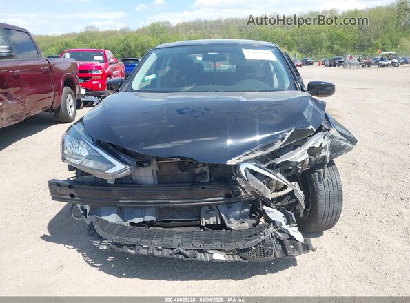 3N1AB7AP9GY330130 2016 NISSAN SENTRA Black Vista del cuadro de instrumentos