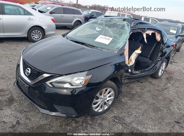 3N1AB7AP9HY224603 2017 NISSAN SENTRA Black Front left