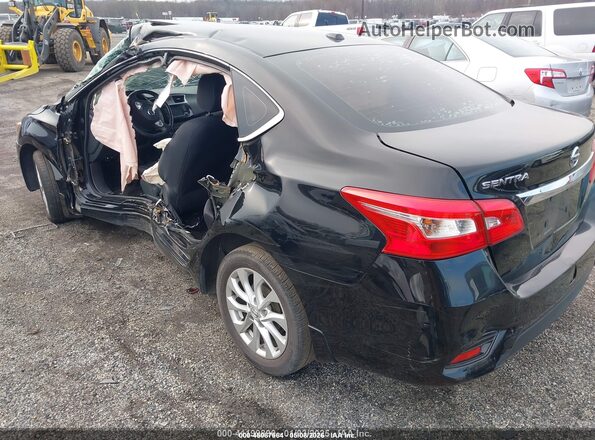 3N1AB7AP9HY224603 2017 NISSAN SENTRA Black Rear left
