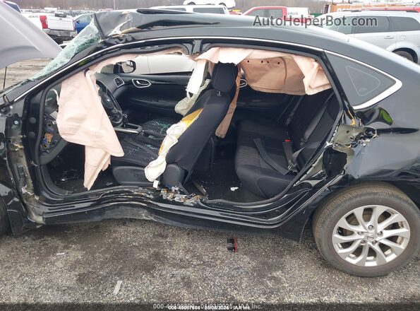 3N1AB7AP9HY224603 2017 NISSAN SENTRA Black Front view