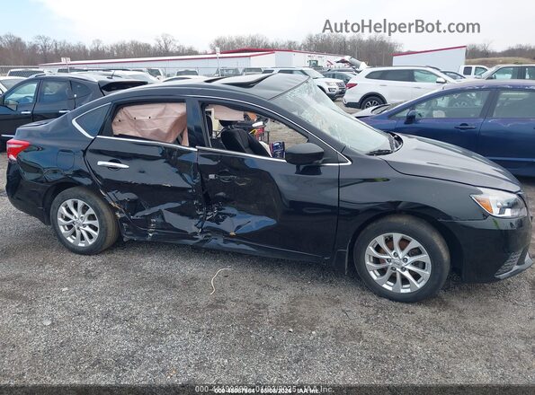3N1AB7AP9HY224603 2017 NISSAN SENTRA Black Rear interior view