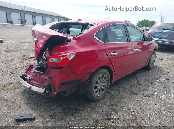 3N1AB7AP9JL640766 2018 NISSAN SENTRA Red Rear right