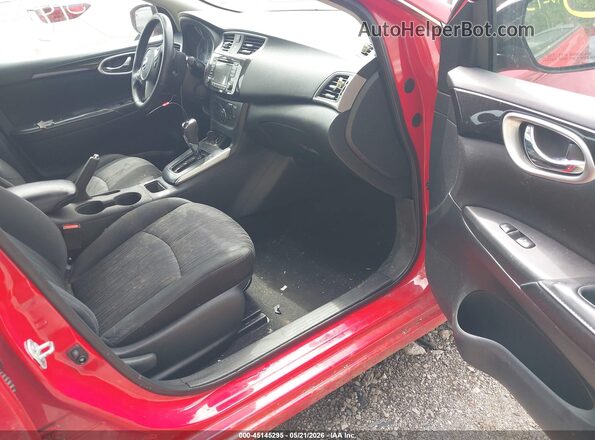 3N1AB7AP9JL640766 2018 NISSAN SENTRA Red Front interior view