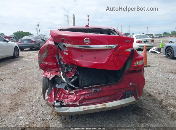 3N1AB7AP9JL640766 2018 NISSAN SENTRA Red Front view