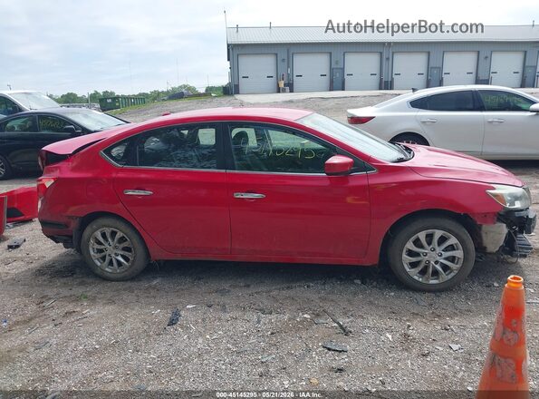 3N1AB7AP9JL640766 2018 NISSAN SENTRA Red 360 interior view