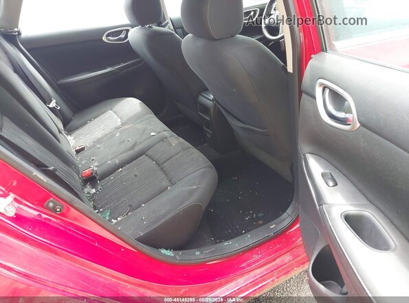 3N1AB7AP9JL640766 2018 NISSAN SENTRA Red VIN sticker view