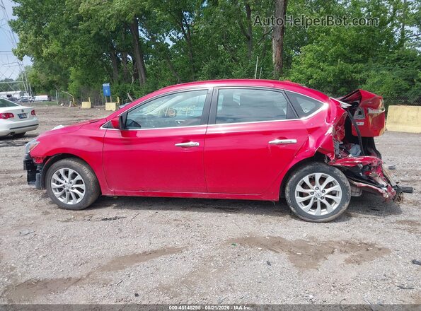 3N1AB7AP9JL640766 2018 NISSAN SENTRA Red 