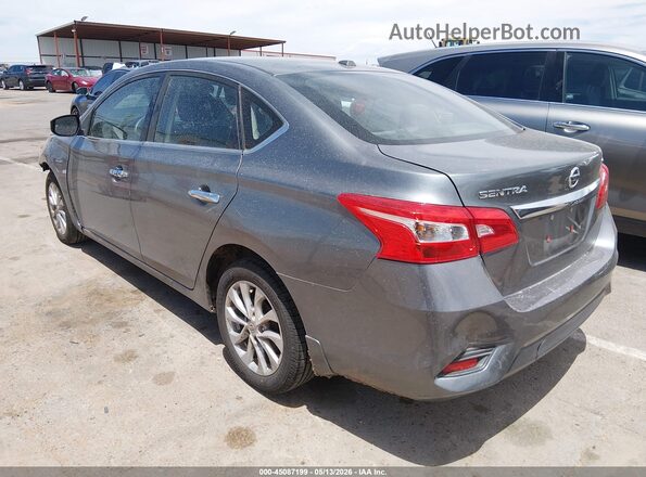 3N1AB7AP9JY230438 2018 NISSAN SENTRA Gray Tył lewy