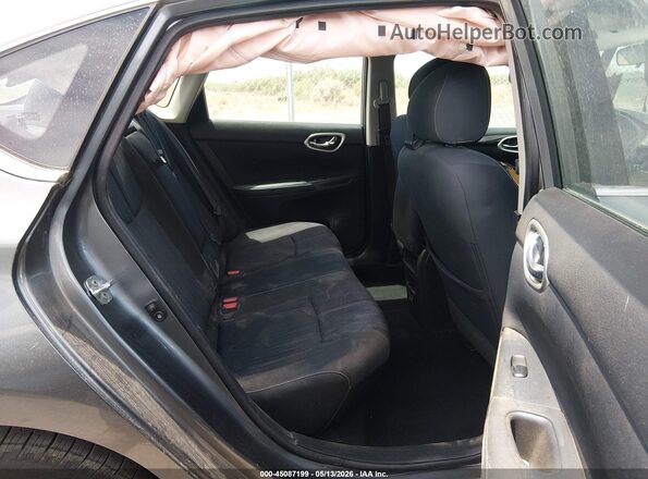 3N1AB7AP9JY230438 2018 NISSAN SENTRA Gray Widok naklejki z numerem VIN