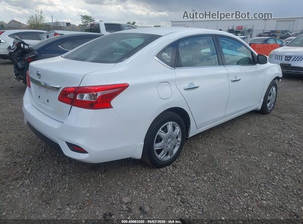 3N1AB7AP9JY306191 2018 NISSAN SENTRA White Tył prawy
