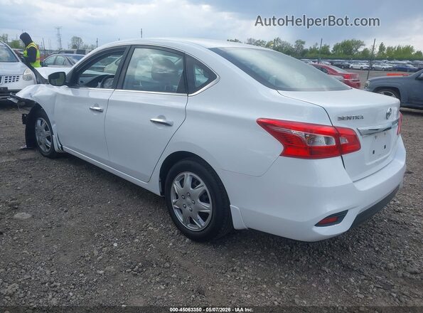 3N1AB7AP9JY306191 2018 NISSAN SENTRA White Tył lewy