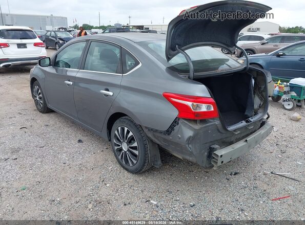 3N1AB7AP9JY306790 2018 NISSAN SENTRA Gray Задня ліва чверть