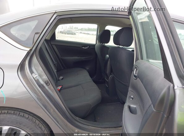 3N1AB7AP9JY306790 2018 NISSAN SENTRA Gray Вид наклейки з VIN-кодом