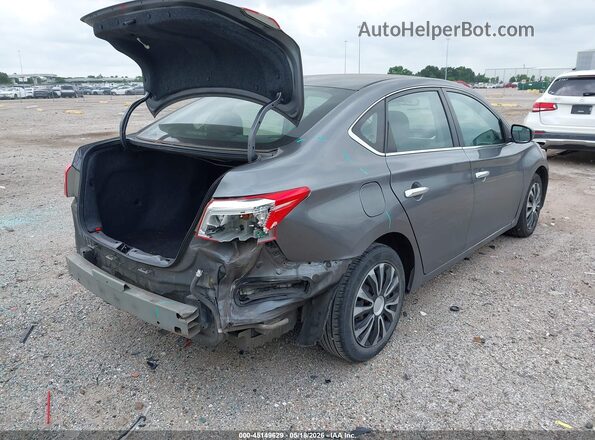 3N1AB7AP9JY306790 2018 NISSAN SENTRA Gray Задня права чверть