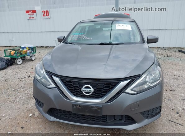 3N1AB7AP9JY306790 2018 NISSAN SENTRA Gray Вид задньої частини салону
