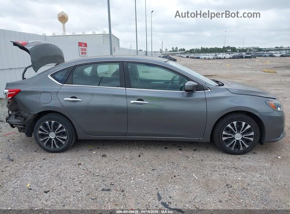 3N1AB7AP9JY306790 2018 NISSAN SENTRA Gray Панорамний вид салону 360°