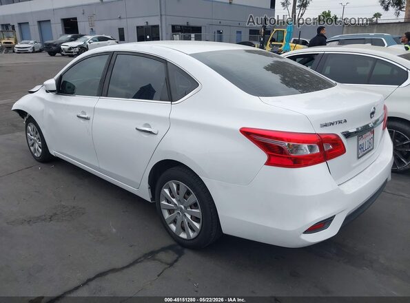 3N1AB7AP9JY313898 2018 NISSAN SENTRA White Հետևի ձախ