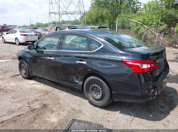 3N1AB7AP9JY338333 2018 NISSAN SENTRA Black Rear left