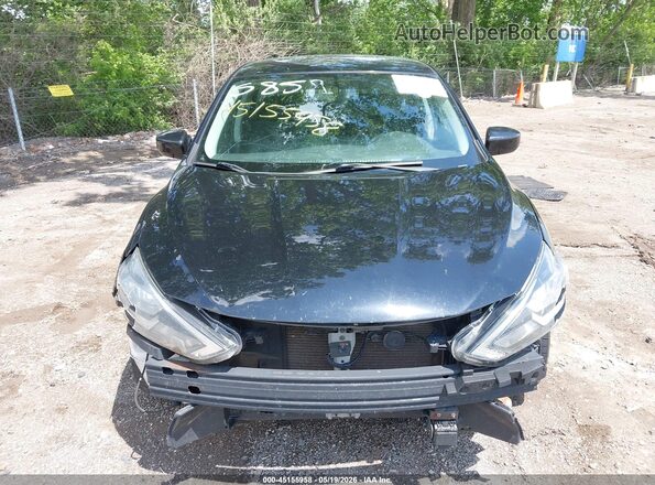 3N1AB7AP9JY338333 2018 NISSAN SENTRA Black Instrument cluster view