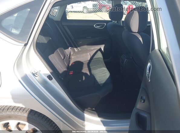 3N1AB7AP9JY345556 2018 NISSAN SENTRA Серебряный Вид наклейки с VIN-кодом