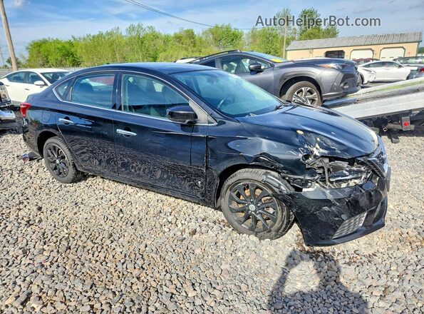 3N1AB7AP9KL613665 2019 NISSAN SENTRA Черный 