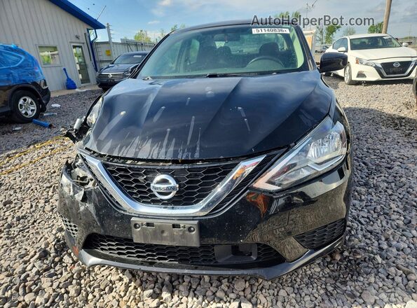 3N1AB7AP9KL613665 2019 NISSAN SENTRA Черный 