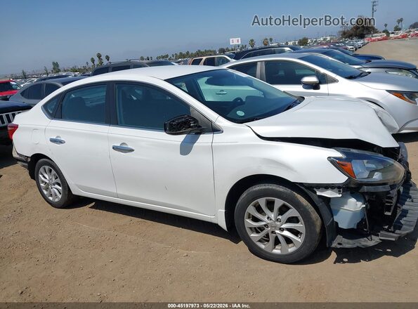3N1AB7AP9KY207646 2019 NISSAN SENTRA White 