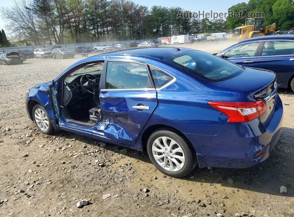 3N1AB7AP9KY213057 2019 NISSAN SENTRA Blue 
