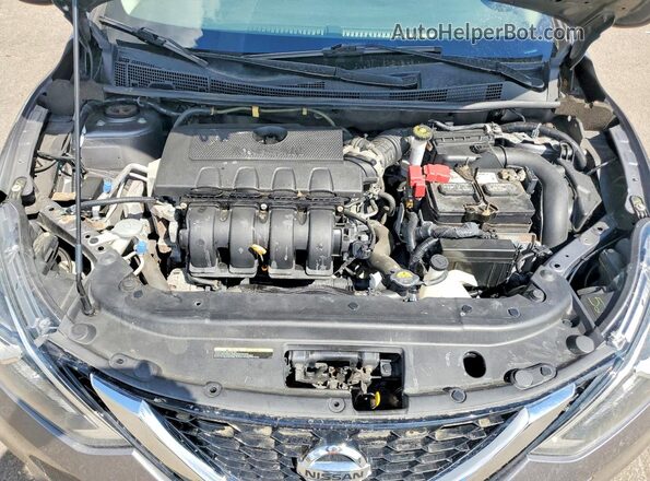 3N1AB7AP9KY266048 2019 NISSAN SENTRA Серый Вид задней части салона