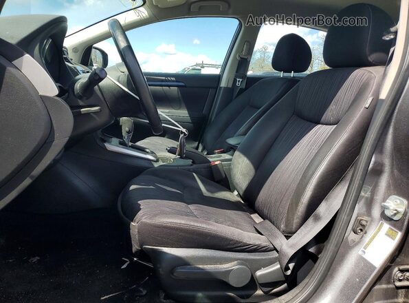 3N1AB7AP9KY266048 2019 NISSAN SENTRA Серый Вид салона спереди
