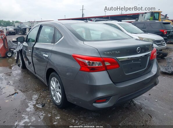 3N1AB7AP9KY281519 2019 NISSAN SENTRA Gray Tył lewy