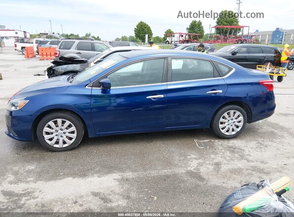 3N1AB7AP9KY320951 2019 NISSAN SENTRA Blue Սալոնի 360 աստիճան տեսք
